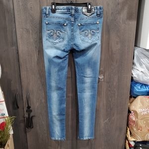ReRock for Express Skinny Blue Jeans Size 6 / EUR 28 L👀K